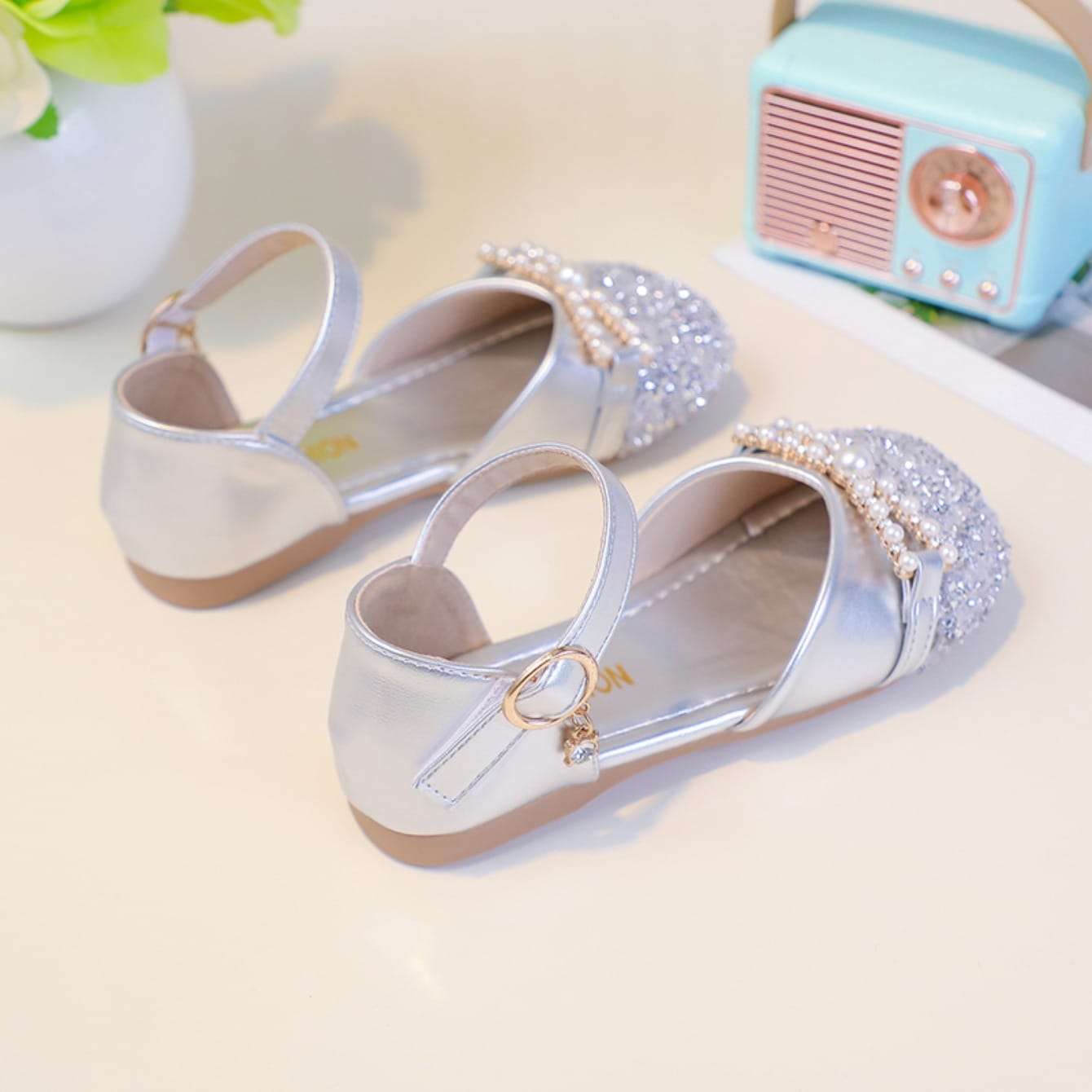 Girls Glitter Shoes(24-34) - Image 5