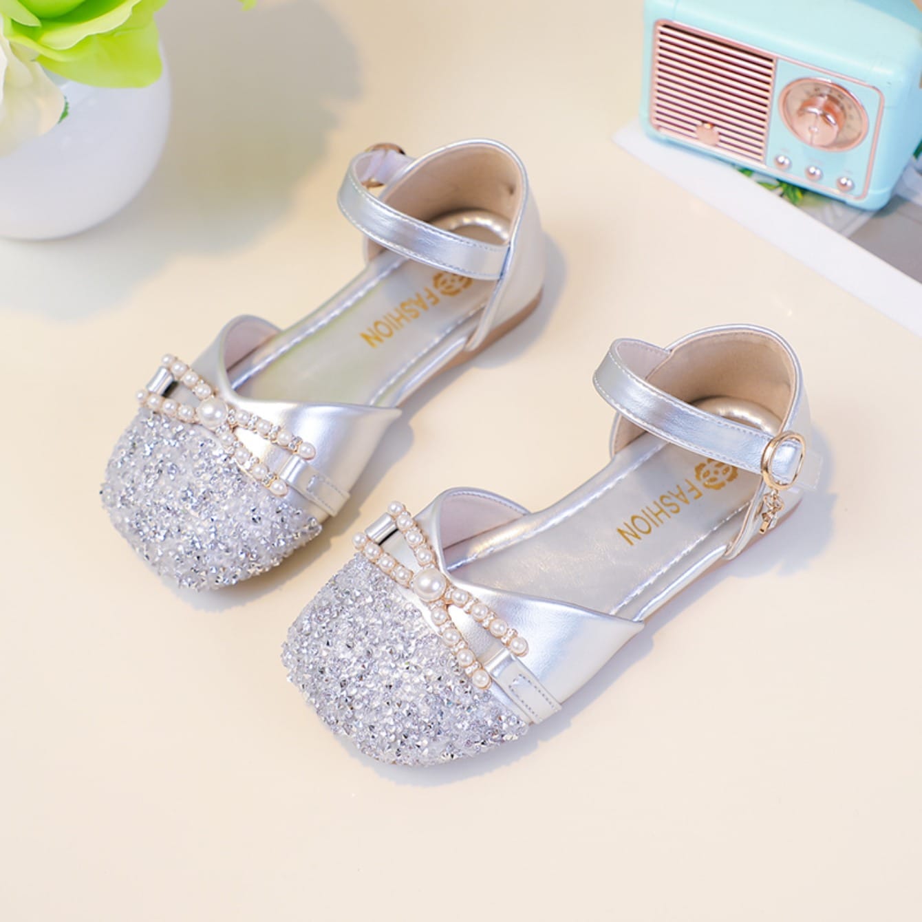 Girls Glitter Shoes(24-34) - Image 6