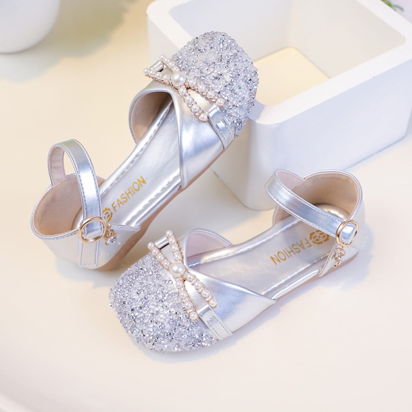 Girls Glitter Shoes(24-34) - Image 7