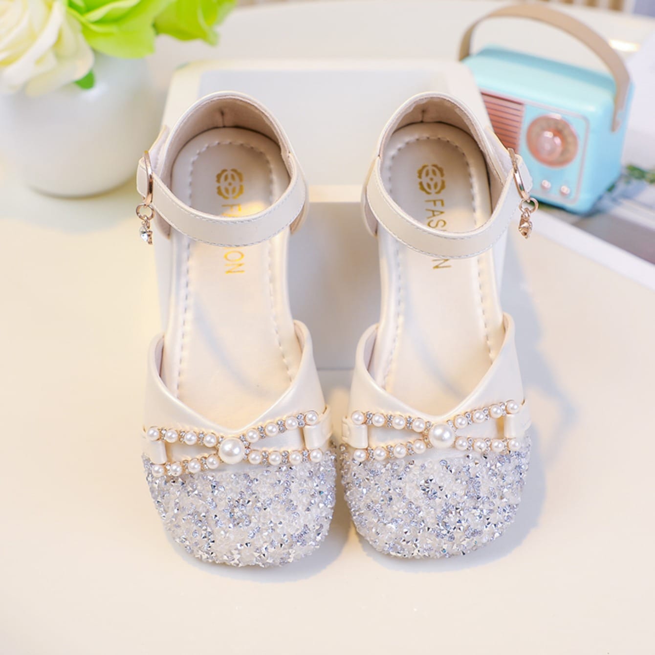Girls Glitter Shoes(24-34) - Image 8