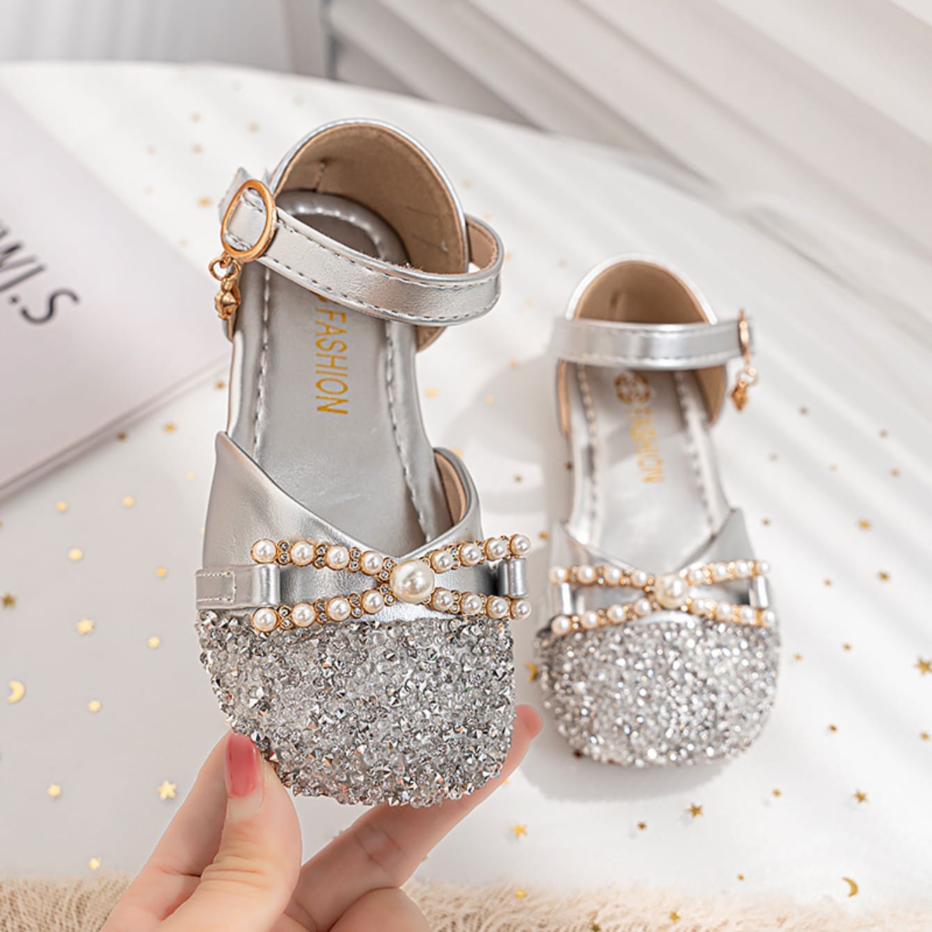 Girls Glitter Shoes(24-34) - Image 9